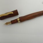 TWIG penna in legno fatta a mano Stilografica con Clip